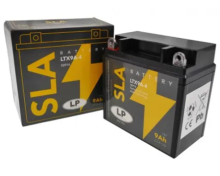 Batterie LANDPORT LTX9A-4 12V 9Ah, 135x75x138mm kompatibel für Aprilia RS 125, SR50, Piaggio Fly 125, Hexagon, Liberty, NRG, Vespa LX 50, PK, Sprint Preisreduziert