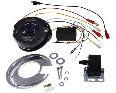 Preisreduziert Innenrotor Zündung MVT Premium mit Licht- Ladepol für Simson S51, S53, S70, S83, SR50, SR80, KR51/2 Moped Zündanlage