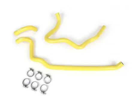 Bestseller Kühlerschlauch Set BGM gelb, Silikon 180°C kompatibel für Vespa GT 125, 200, Vespa GTL 125, 200, Vespa GTS 125, 300, Vespa GTV 125, 250