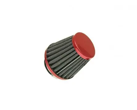 Finale Aktion Sportluftfilter Power 38mm Anschluss rot WACHMANN Schaltmoped, Quad ATV Scooter