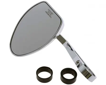 Spiegel FERRARA 2,verchromt, 1 Zoll 25,4 mm, Motorrad Direktkauf