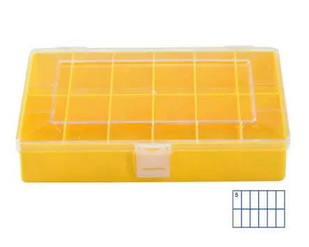 Sortierkasten HÜNERSDORFF, Compact 170x250x46mm 12 Fächer, universal Nur Heute