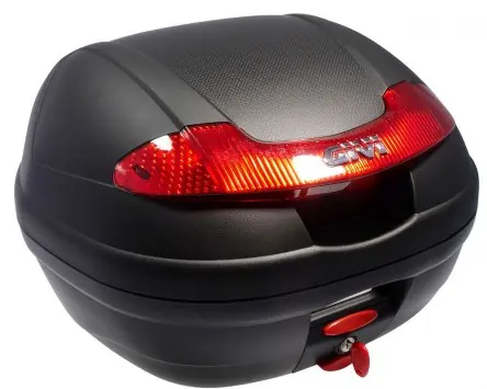 Nur Für Kurze Zeit Topcase GIVI E340 Vision Monolock 34 Liter Koffer schwarz 305x415x485mm Roller, Moped, Motorrad, Mofa