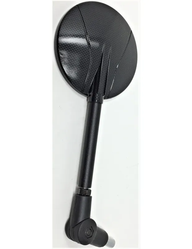 Markenware Reclinable Hintenview mirror FLEXI FAR Carbon Look