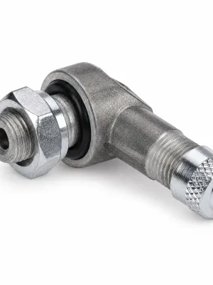 MotoLibre Ventil Felge 90 Grad 8,3mm silber Alu Top-Preis