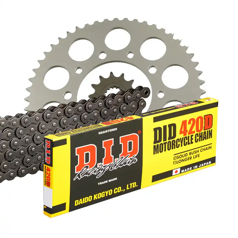 Zertifiziert DID Kettensatz für Honda MSX 125 ABS 17-20 420 D Kettenkit