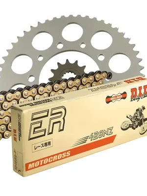 Abverkauf DID Kettensatz für Rieju Marathon 125 Pro Supermotard 09-15 428 NZ Kettenkit