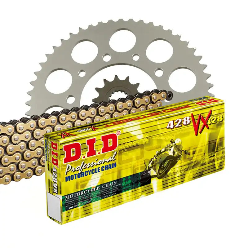 DID Kettensatz für MZ Basic 125 00-08 428 VX Kettenkit Sale