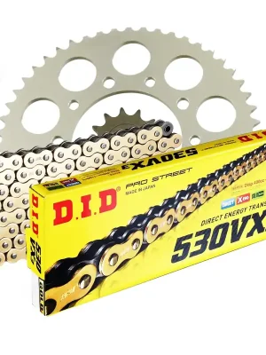 DID Kettensatz für Bombardier DS 650 Baja 04-08 530 VX3 Kettenkit Highlight
