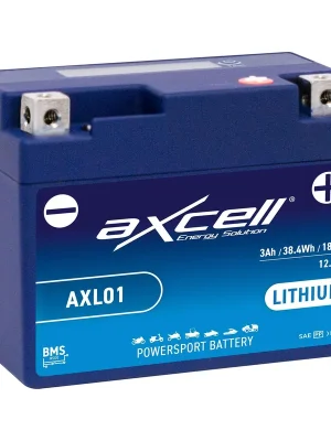 AXCELL Batterie 12V Lithium-Ionen Schneller Versand