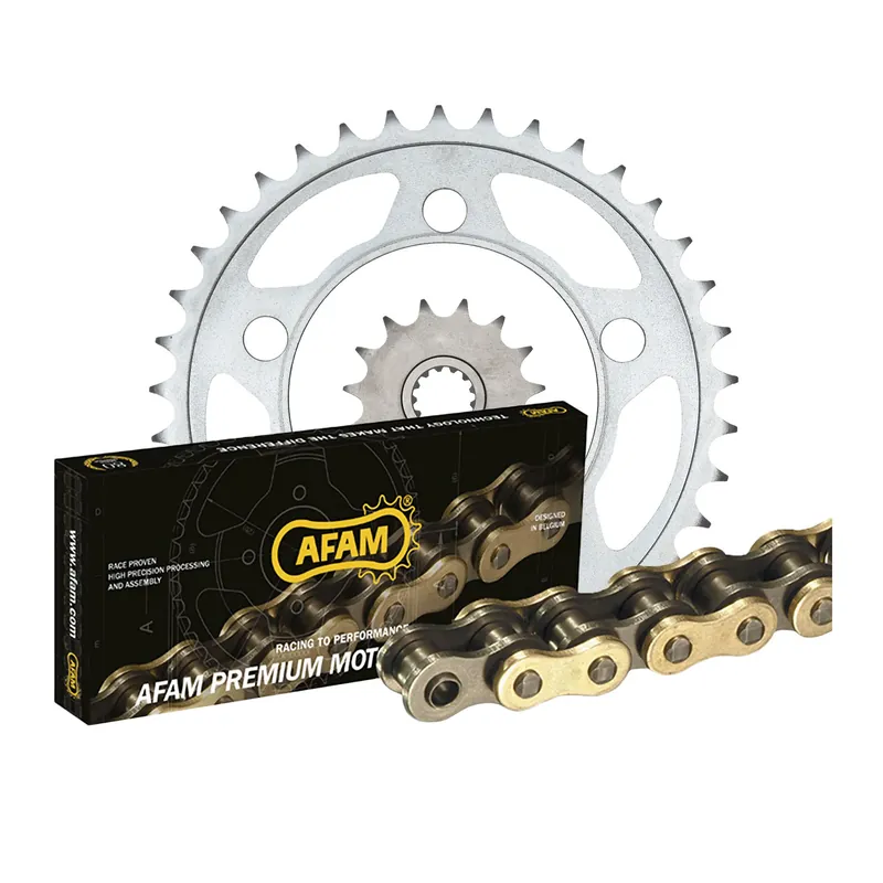 Versand Am Gleichen Tag AFAM Kettensatz für Honda CR-F 450 X 05-09 520 MX6GG Kettenkit