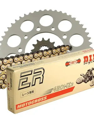 DID Kettensatz für Yamaha YZ 65 18-24 420 NZ3 Kettenkit Bestpreis