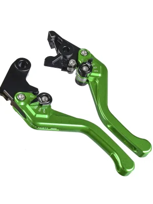 Abverkauf PUIG Bremshebel + Kupplungshebel Set v3 kurz grün (für BMW F 800 GS K72 08-13 )