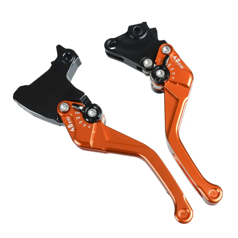 PUIG Bremshebel + Kupplungshebel Set v4 kurz orange (für BMW F 900 R ABS K83 20-24 ) Begrenztes Angebot