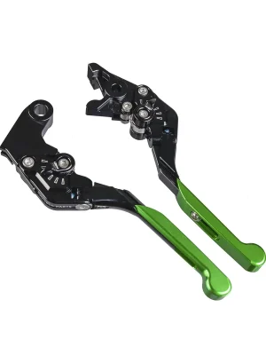 Saisonangebot PUIG Bremshebel + Kupplungshebel Set v3 lang grün (für Honda NT 700 V Deauville RC52 06-10 )