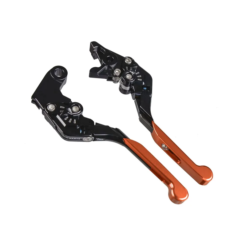 Sofort Bestellen PUIG Bremshebel + Kupplungshebel Set v3 lang orange (für Yamaha XT 1200 Z Super Tenere DP01 10-13 )
