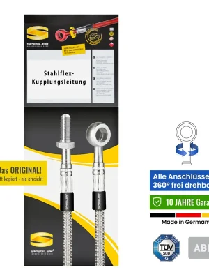 Meistverkauft Stahlflex Kupplungsleitung für CHEVROLET CAMARO 82 hi. BS 89-92