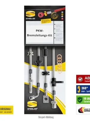 Stahlflex-Bremsleitung für Mitsubishi Galant I A12_ 1.6 1977-1980 Geprüft