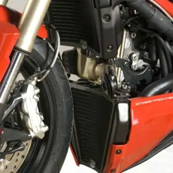 Garantierte Lieferung R&G Kühlergitter Set Wasser & Öl Ducati Streetfighter 848