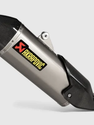 Neuheit Akrapovic Slip-On Endschalldämpfer (Titanium) Desert-X