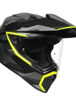 AGV AX9 Crosshelm Enduro E2205 Matt Schwarz/Gelb Gr. XL Mega-Angebot
