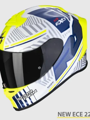SCORPION VICTORY EXO-R1 EVO INTEGRALHELM Weiß/Blau Gr. S Saisonangebot
