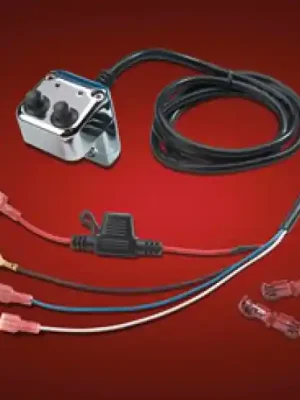 BBP verchromter zusatz Doppelschalter 1 Zoll Lenker Chopper/Cruiser Garantierte Lieferung