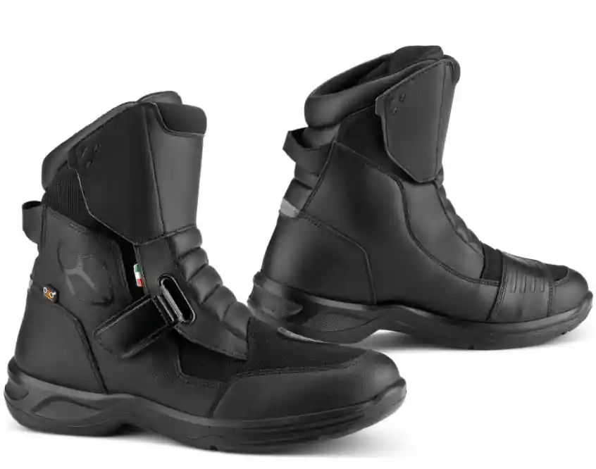 FALCO Motorrad Stiefel Land 2 Schwarz Touringstiefel Gr. 42 Jetzt Bestellen