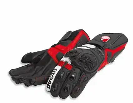 Geprüft Ducati Motorradhandschuhe SPEED EVO C3