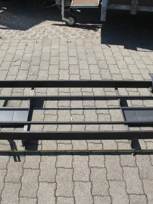 Billig Motorrad Metall Transportgestell ca.225cm x 75cm gebraucht
