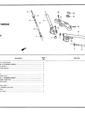Heißes Angebot Honda orig. obere Gabelbrücke NSF100 Minibike