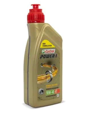 Motoröl 1 Liter Castrol Power1 Racing MA-2 SAE 10W-40 Vollsynthetisch Begrenztes Angebot