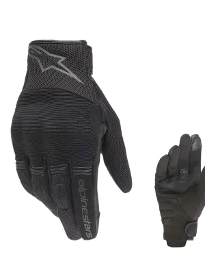 Alpinestars Copper Schwarz Urban Handschuhe Supermoto Road Sport Touring Abverkauf