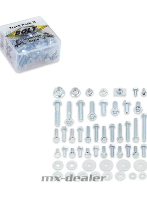 Bolt Japan Motocross Schrauben Kit KXF RMZ YZF CRF 250 450 Track Pack 54 Teile Wochenendangebot