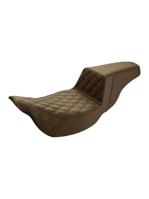 Direktkauf Saddlemen Sitzbank Step Up Brown ER Lat 2Up A f. Harley Touring Modelle 08-24