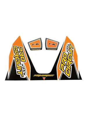 DECAL T6 ORANGE Geprüft