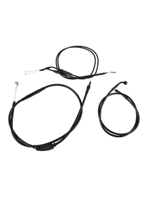 Burly Brand Kabel-/Leitungskit Jail Bar 10 Zoll schwarz f. Sportster 07-13 Sichere Zahlung