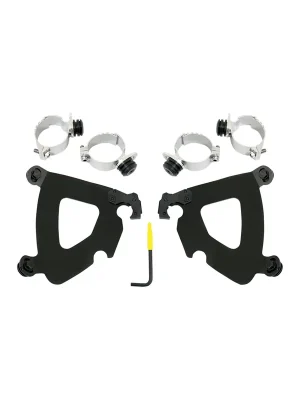Abverkauf Memphis Shades Gauntlet Verkleidung Trigger Lock BLK f. Harley FXBB siehe Liste