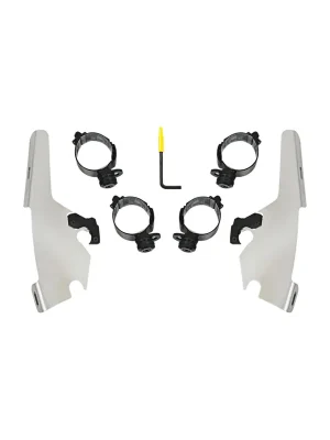 Rabatt Memphis Shades Batwing Trigger Lock Al Montagesatz f. Harley FLSB 18-24 Softtail