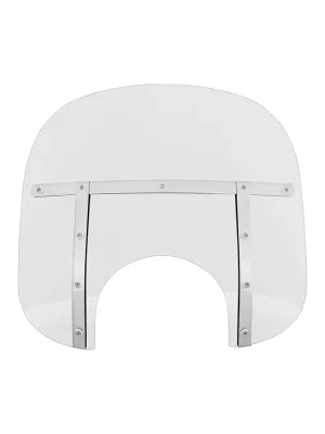 Memphis Shades Fats Windschild klar 13" f. Harley u. Honda m. ABE siehe Liste Nur Für Kurze Zeit