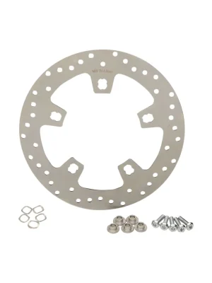 Billig Drag Specialties Vordere Custom 11,5" Bremsscheiben OD292mm Chrom Chrom 06AS