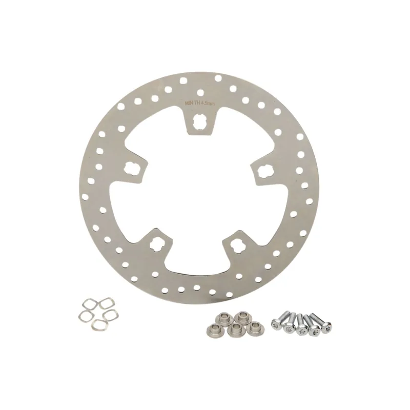 Billig Drag Specialties Vordere Custom 11,5" Bremsscheiben OD292mm Chrom Chrom 06AS