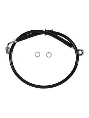 Bestseller Drag Specialties SS Bremsleitungs-Kit L4" Schwarz vorn vorn/L4" vorn f. 5794