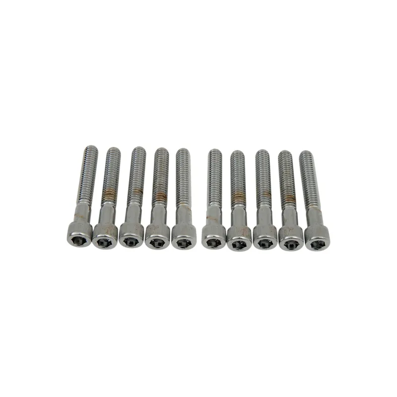 Drag Specialties Innensechskant-Schrauben L50,8mm Chrom Knurled B221 Schnäppchen