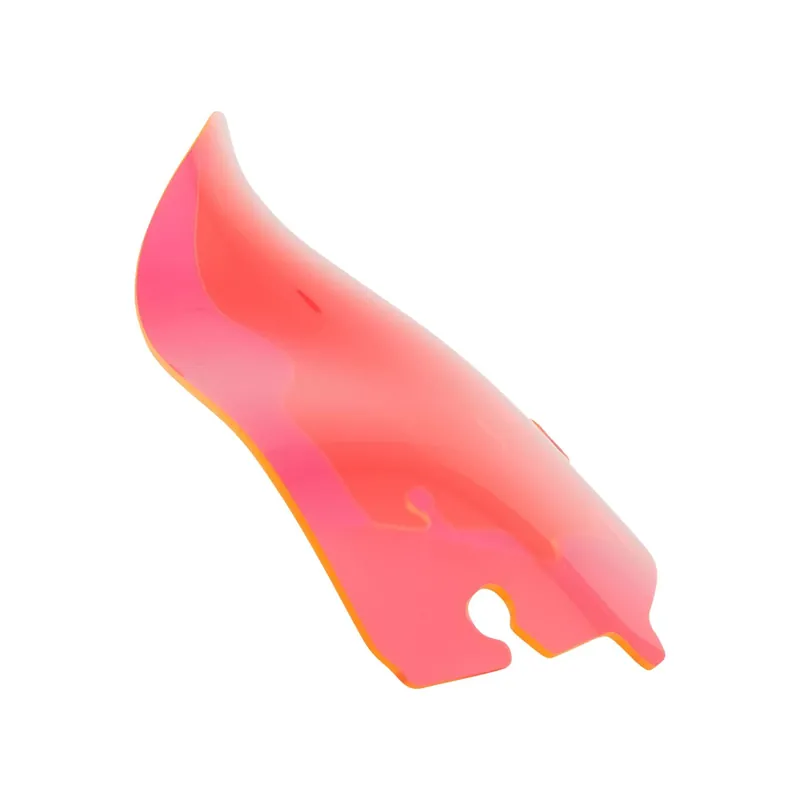 Preiswert KLOCK WERKS Kolor Flare Ice Sport Windschild 6,5" Pink Ice f. Harley FLH 2014-