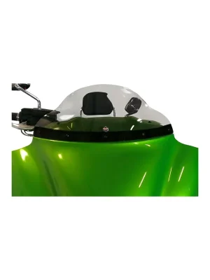 Ausverkauf KLOCK WERKS Flare Windschild 9" Getönt f.KAWASAKI VAQUERO VOYAGER 2011- s.Liste