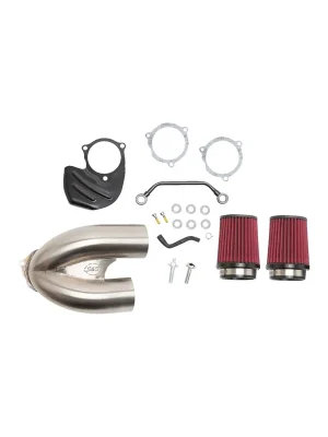 Must-Have S&S Tuned Induction Luftfilter-Kit f. Harley Touring 18-25 edelstahl