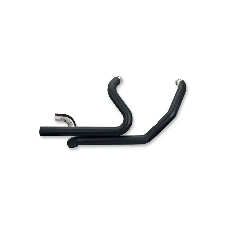 Ausverkauf S&S Power Tune Dual Krümmer f. Harley Touring 95-08 ceramic schwarz