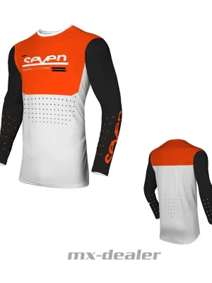 Seven MX Vox Aperture Orange 2024 MX Motocross Cross Jersey Shirt MTB Enduro M Finale Aktion