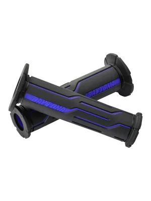 DAYTONA "GRIPPYGRIP" GGD-LINE Griffgummi paar blau ø22.2 mm 7/8" Highlight